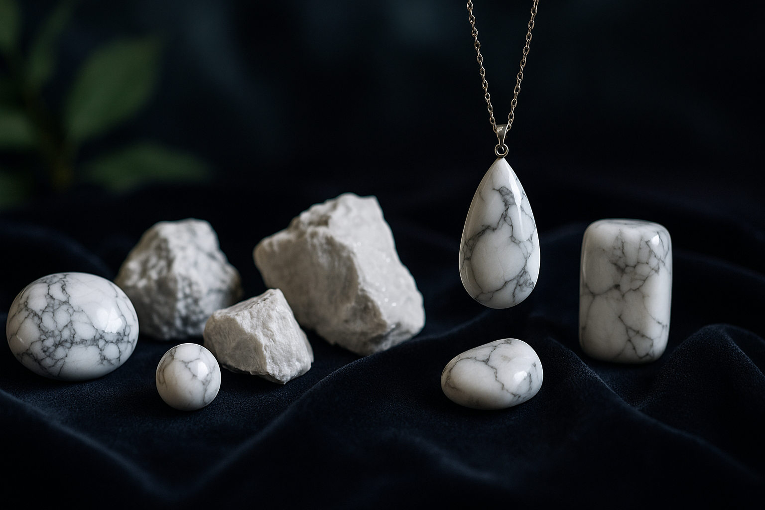 Howlita: la piedra de calma y transformación